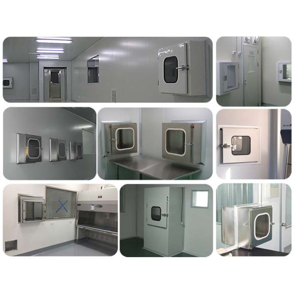 Настраиваемая лаборатория пропускает через коробку Ламинальный поток пропускает коробку OEM / ODM Приемлемо