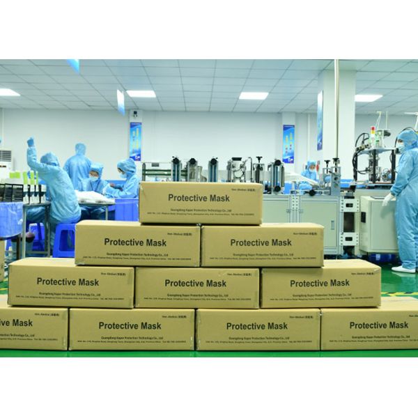 Antibacterial 4 Ply Mask N95 Respirator En149 2001 Ffp2 Standard 95*175mm