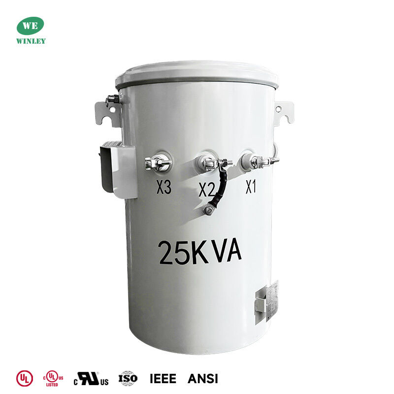 25kVA 4160Y/2400V Pole-Mounted Transformer for Oil Field Distribution