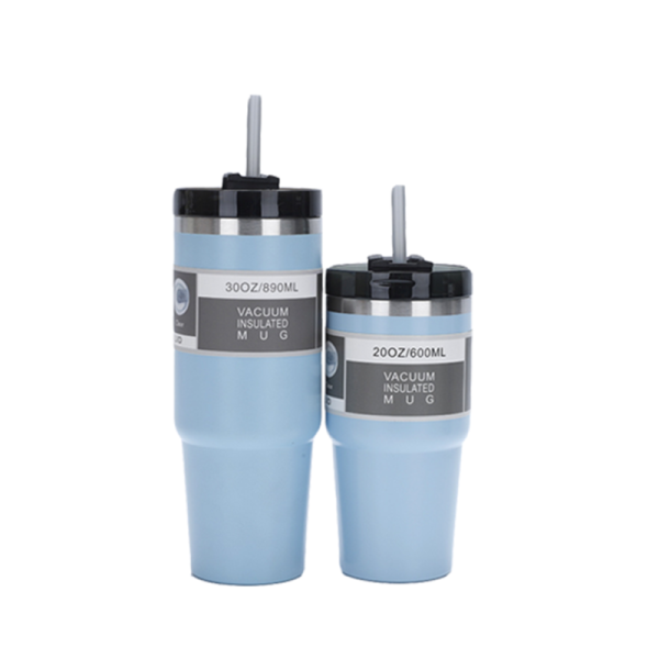 Portable Car Coffee Mug Vacuum Flask Outdoor Car Mug Double Kid Adults Stainless Steel Bottle