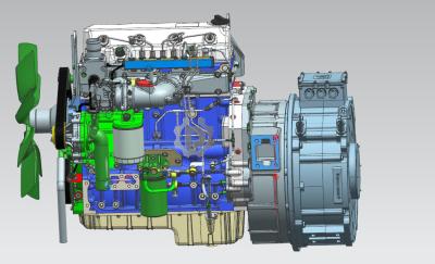 240HP Range Extender Electric Driving System Hybrid System