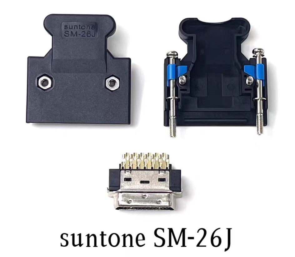 Brand new Suntone SCSI connector SM-26P gold-plated SCSI-26P connector SM-26J