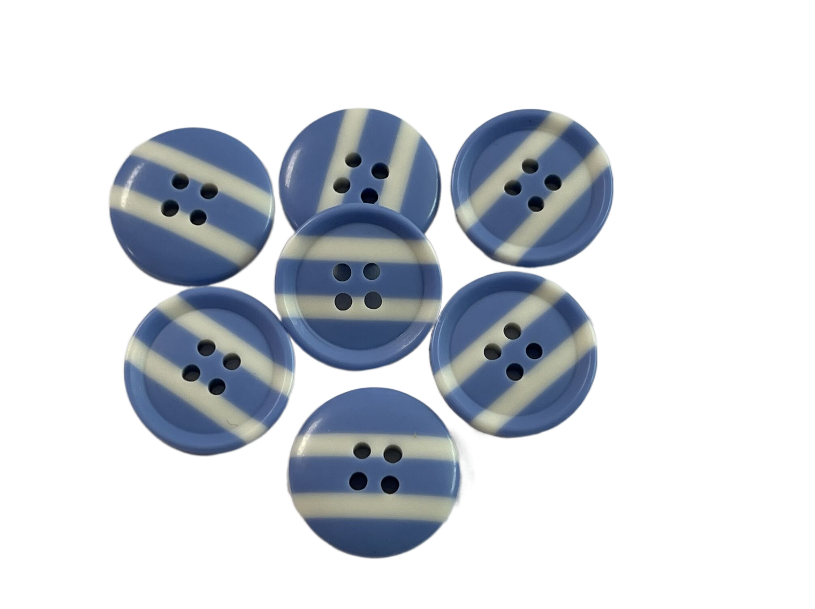 4 Hole Two Color Combo Shirt Buttons With 22L For Shirt Blouses