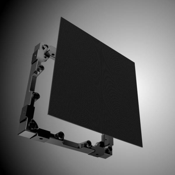 Front Service 320*320mm Smart Outdoor LED Display Module with Integrated Power Box