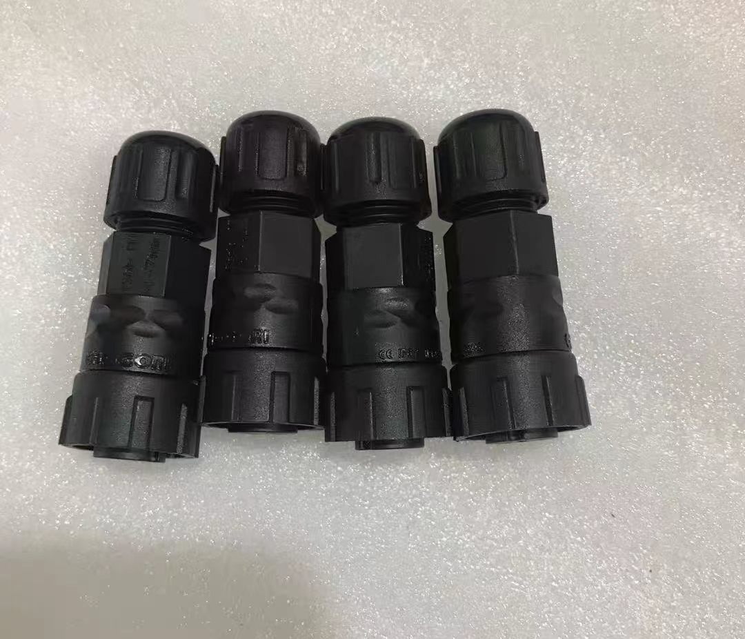 Original Estun 7-pin and 9-pin Servo Motor Connector with Silver and Gold Plated Contacts for Panel and Cable Mount