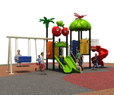 ODM Kids Plastic Playground Equipment , Daycare Outdoor Playground Equipment