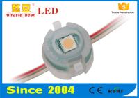 o pixel impermeável da cor SMD 5050 brancos de 20mm conduziu luzes para a decoração