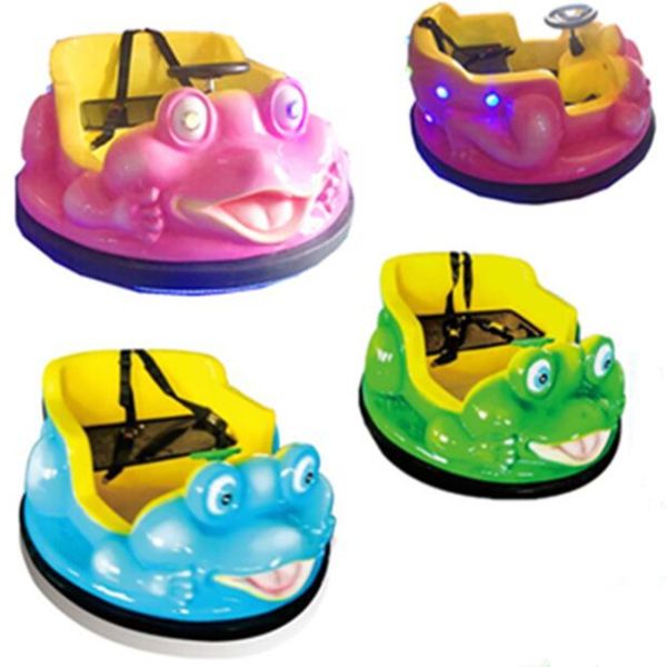 Frog racing battery ride amusement park equipment fiberglass toy machine