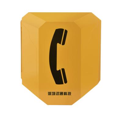 Communication claire Téléphone résistant aux intempéries et support d'annulation de bruit optionnel Logo personnalisé