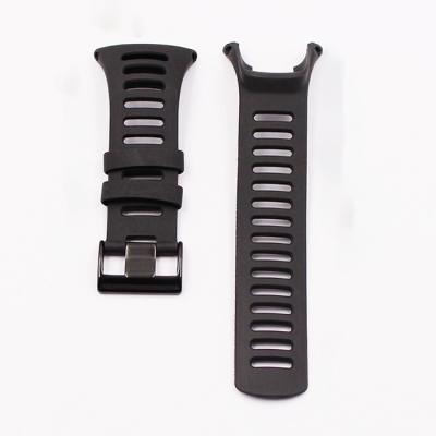 Faixa de relógio ajustável luxuosa da correia de borracha 34mm da faixa de relógio dos homens 20g