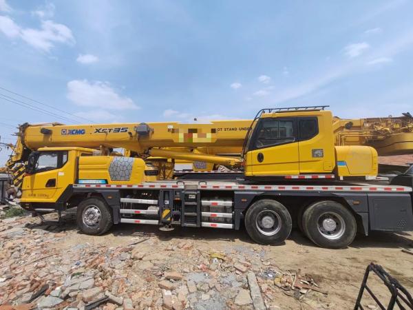 2017 XCMG Used Truck Crane 25T Fully Hydraulic Second Hand Truck Mounted Cranes