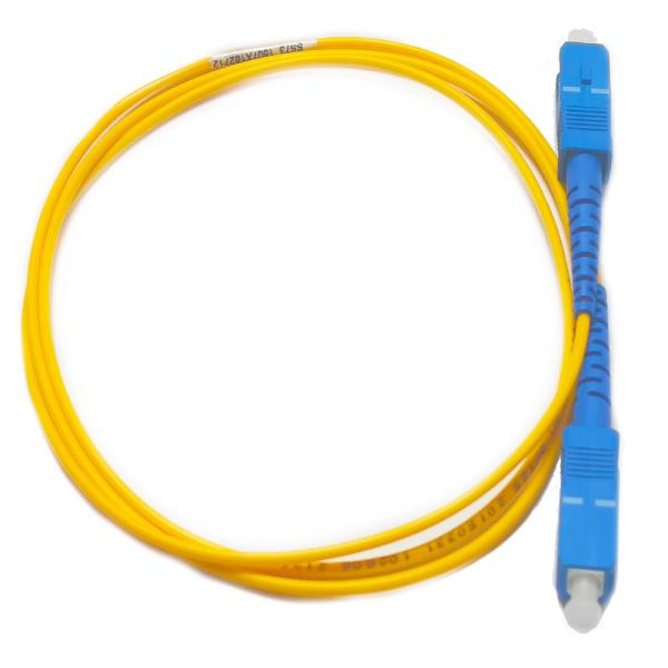 G657 SM SC/UPC 3.0MM Fiber Optic Patch Cable High Return Loss
