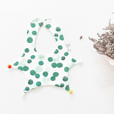 29cm*26cm Newborn Baby Bibs Super Absorbent With Adjustable Snap