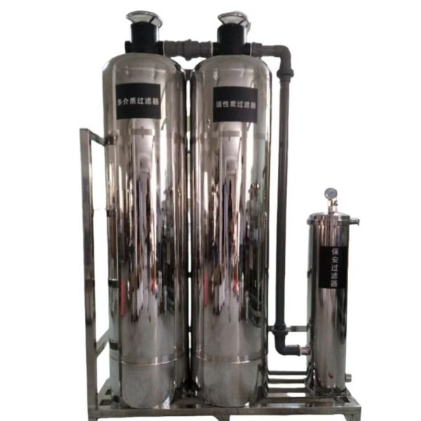 Underground Well Water Filter Water Treatment System Three Level