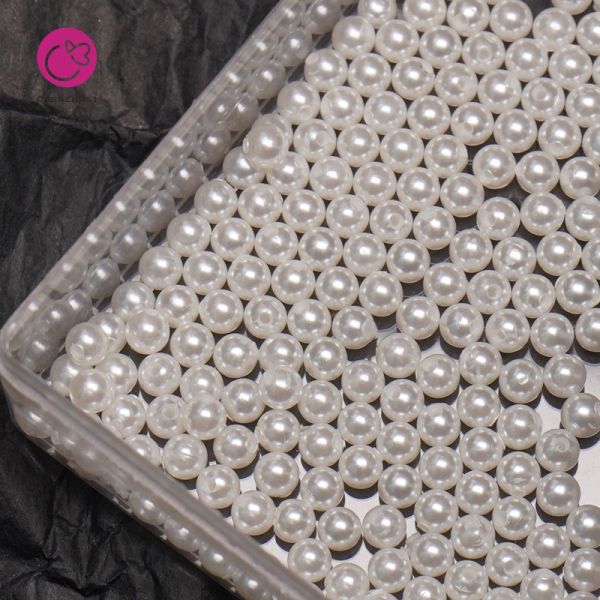 Pearls Beads Loose Spacer Beads DIY Craft Necklaces Bracelets Earrings Rings Choker Jewelry Making