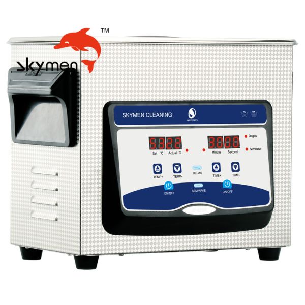 3.2L  Benchtop Skymen Ultrasonic Cleaner for Cleaning Dental Parts Lab Chemical Equipment