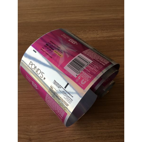 High Barrier Alumi Coating Plastic Laminate web for Cosmetic Tube Packaging