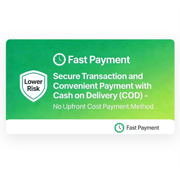 Domestic E Commerce COD Cash On Delivery Service Higher Conversion Rates