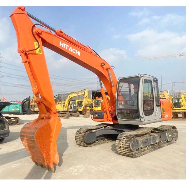 Good Condition 12000 KG Hitachi EX120-5 Crawler Excavator With Original Hydraulic Pump