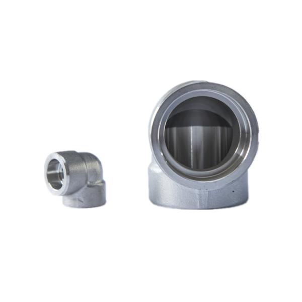90 Degree Stainless Steel Reducing Elbow Grey Hot Dipped Galvanized