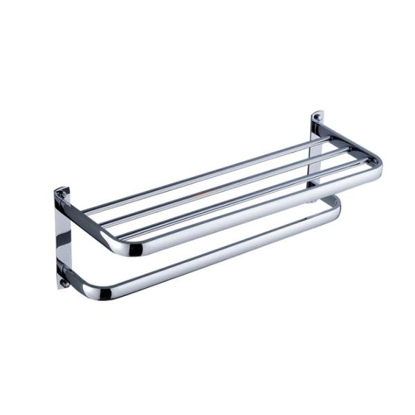 Kitchen Robe Hook Bathroom Towel Hanger  Wall Mounted Storage Shelves