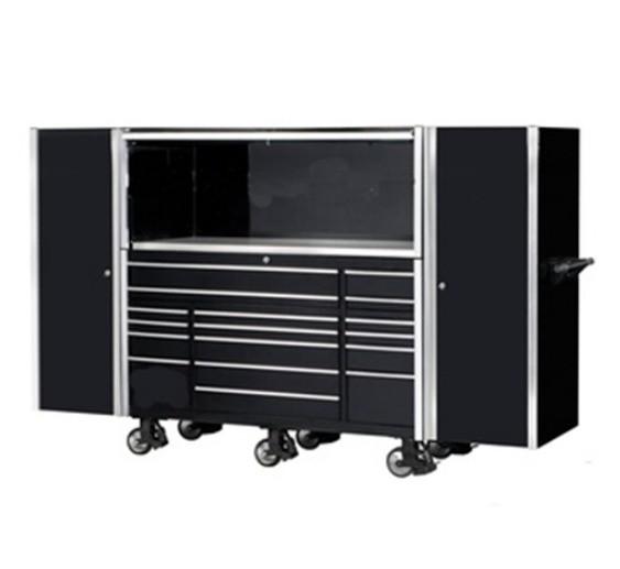 Workshop Household Tool Cabinet with Power Coating Multifunction Metal Tools Chest