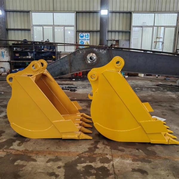 Q355B Excavator Rock Bucket Customization For Long Reach Arm Hitach330