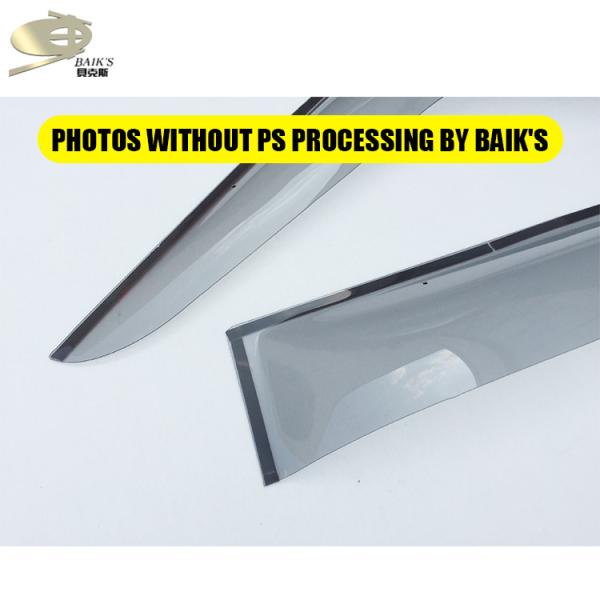 3M Tape Auto Vent Shades Grade A Dark Smoke Wind Guards For Trucks