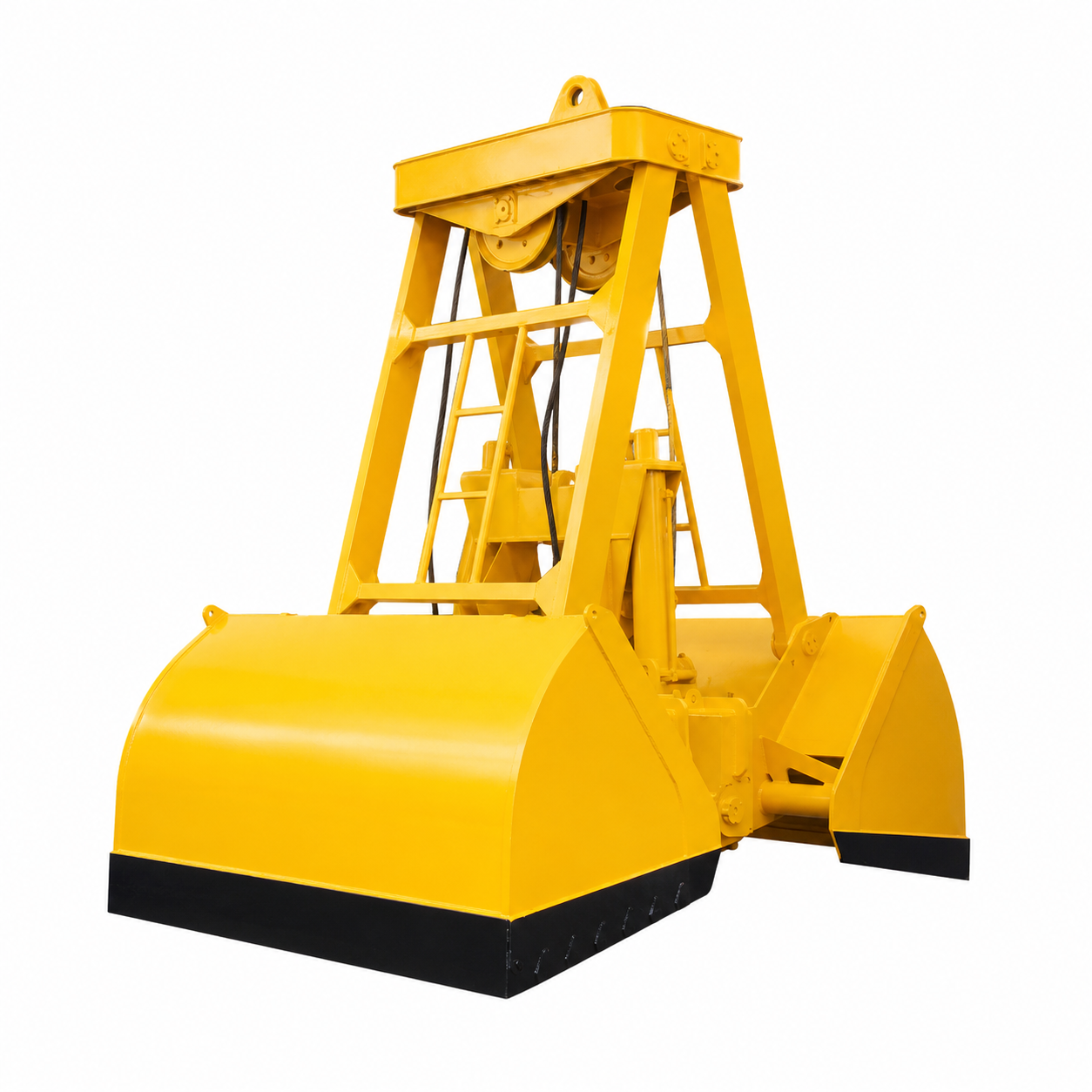 Heavy Duty Wireless Remote Control Double Shell Clamshell Grab for Port Wharf Bulk Cargo Handling & River Dredging
