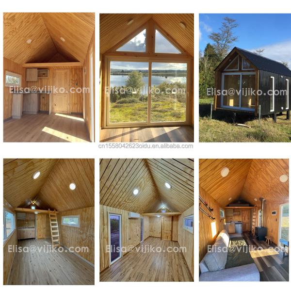 Fast Install Luxury Villa Prefabricated A Frame House Steel Structure Triangle Container House Made with Sandwich Panel