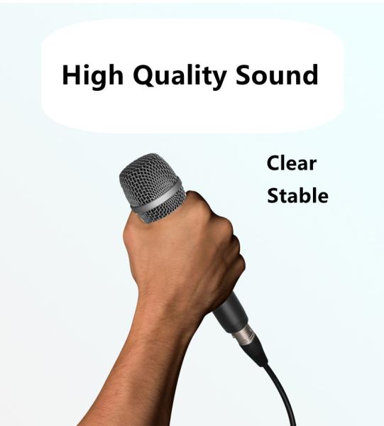 140dB SPL Studio Condenser Microphone For Youtube Vlogging Anti Magnetic