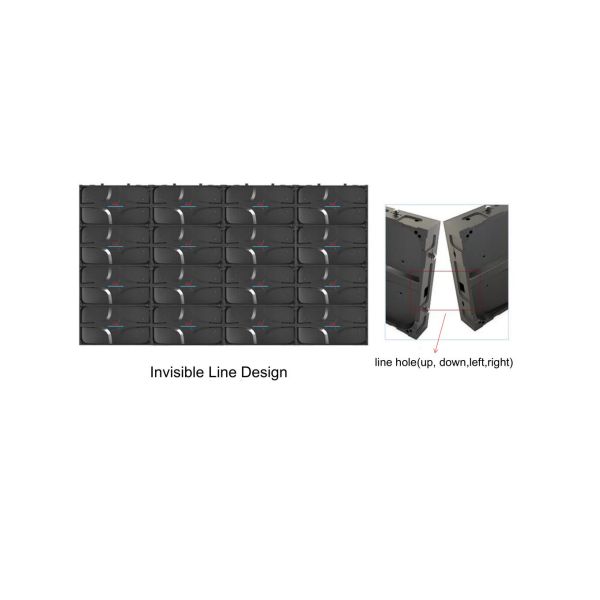 High Grayscale UHD Full Color Led Display P1.56mm With 400x300mm Light Cabinet