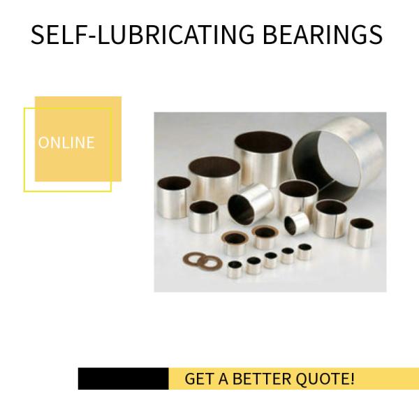 Metal Polymer Steel Backed Metric Sleeve Bushings Bronze Layer