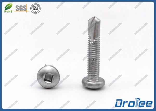 Ruspert Stainless 410 Square Drive Pan Head Self Drilling Machine Screws