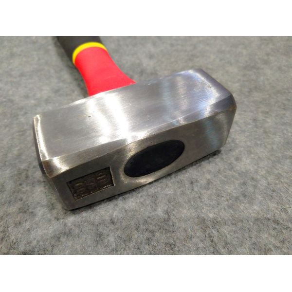 German Type Forged carbon steel Hand Stoning Club Hammer with 3 Colors Plastic handle (XL0070)