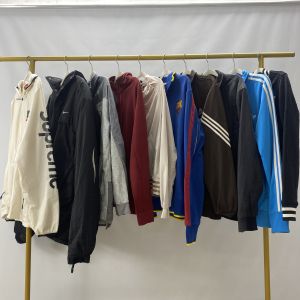 Mens Womens Second Hand Branded Jackets Windbreaker Jacket Used Luxury Clothes in Bales
