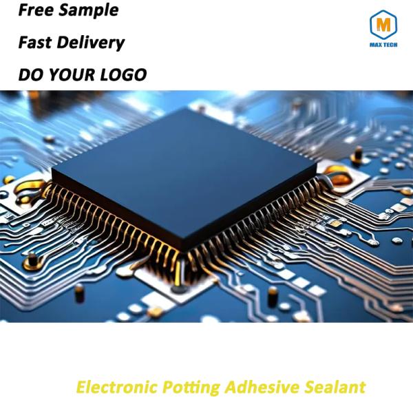 Two-component High Hardness Black Epoxy Resin Potting Adhesive Electronic Devices Electronic Components Epoxy Resin Potting
