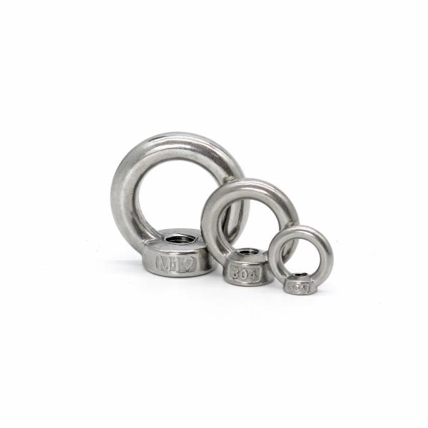DIN582 Safety And Stability Custom Size Stainless Steel Eye Nuts