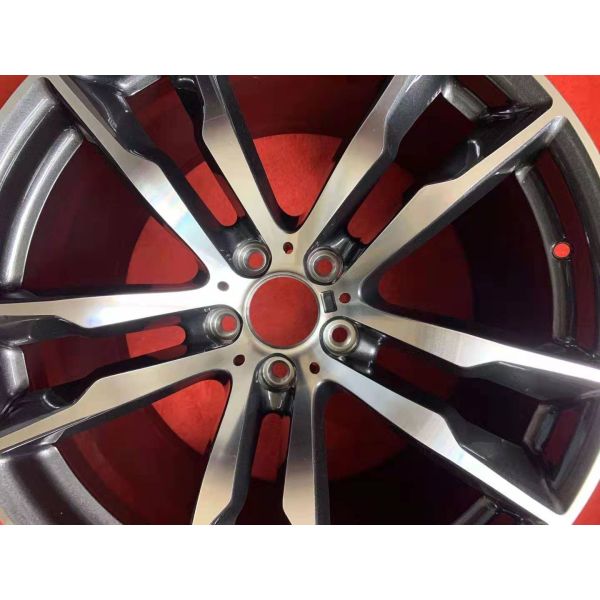 Glossy Bmw X5 Lightweight Alloy 5x120 Wheels 20 Inch 5 Double Spokes
