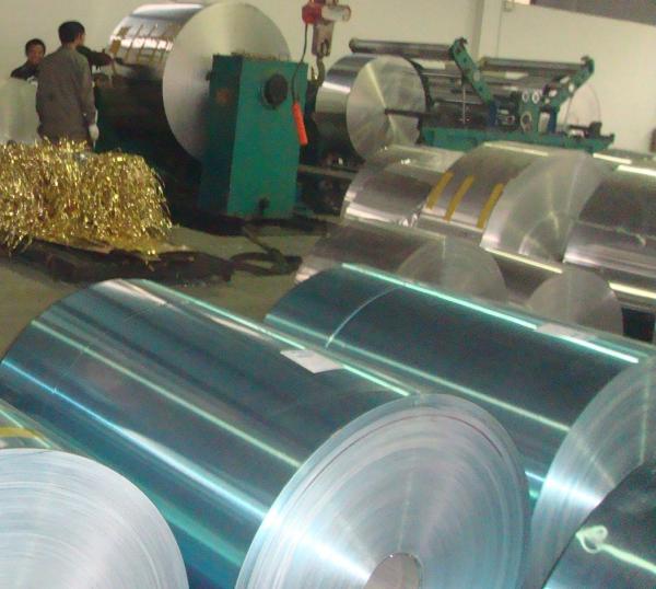 Blue / Gold Colored Aluminum Foil for air conditioners,heatexchangers