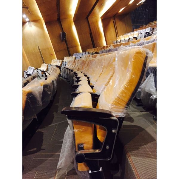 1.5mm Thick Church Auditorium Chairs University College Lecture Hall Seating