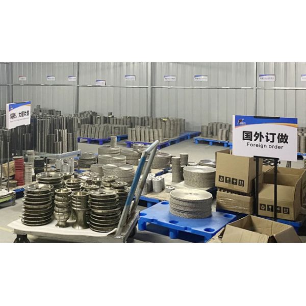 Абразивный диск кварца мрамора Deyi истирательный подгонял логотип