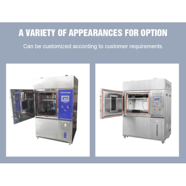 Câmara de envelhecimento acelerada simulada refrigerar de água xênon automático ambiental