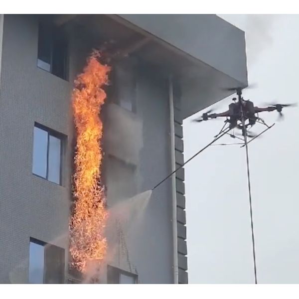 Firefighting Drone for High-Rise Fires Flight Height 4500m,Max Payload:50Kg,Range:80Km