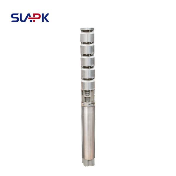 3-Phase Submersible Well Pump for Irrigation High Head Water Pump  Stainless Steel & Cast Iron Options