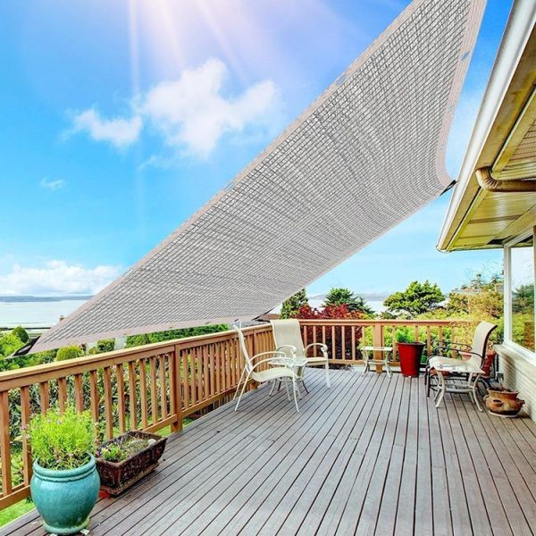 High Virgin HDPE Aluminum Foil Net Outdoor Shade Greenhouse Shading Screen Uv Resistant for the Vegetable Garden