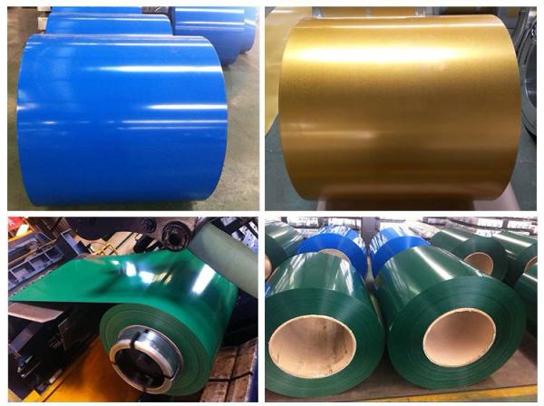Dx51d PE PVC Plastic Film PPGI PPGL Prepainted Galvanized Steel Coils