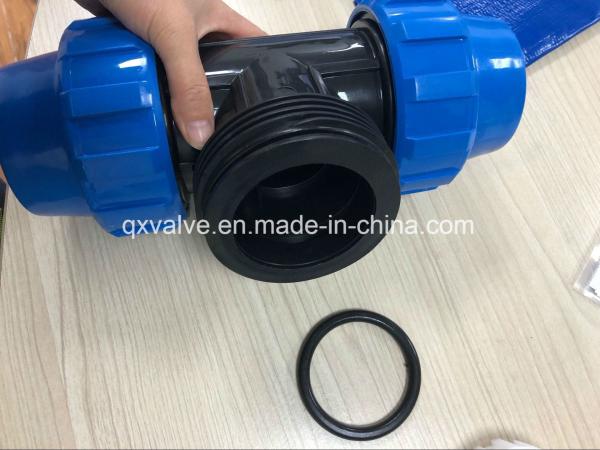 Easy Installation Irrigation with QX Complete Size PP Compression Fittings Coupling