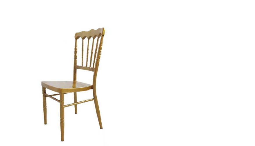 Низкая цена аксессуары палатки для вечеринок, специальное питание свадебный банкет Металлический кресло Chiavari