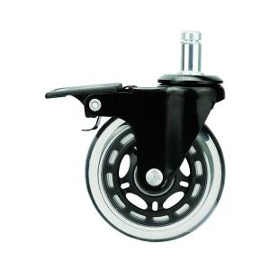 Dajin Furniture Casters For Hardwood Floors / Carpet , 3 Inch Casters With Stem